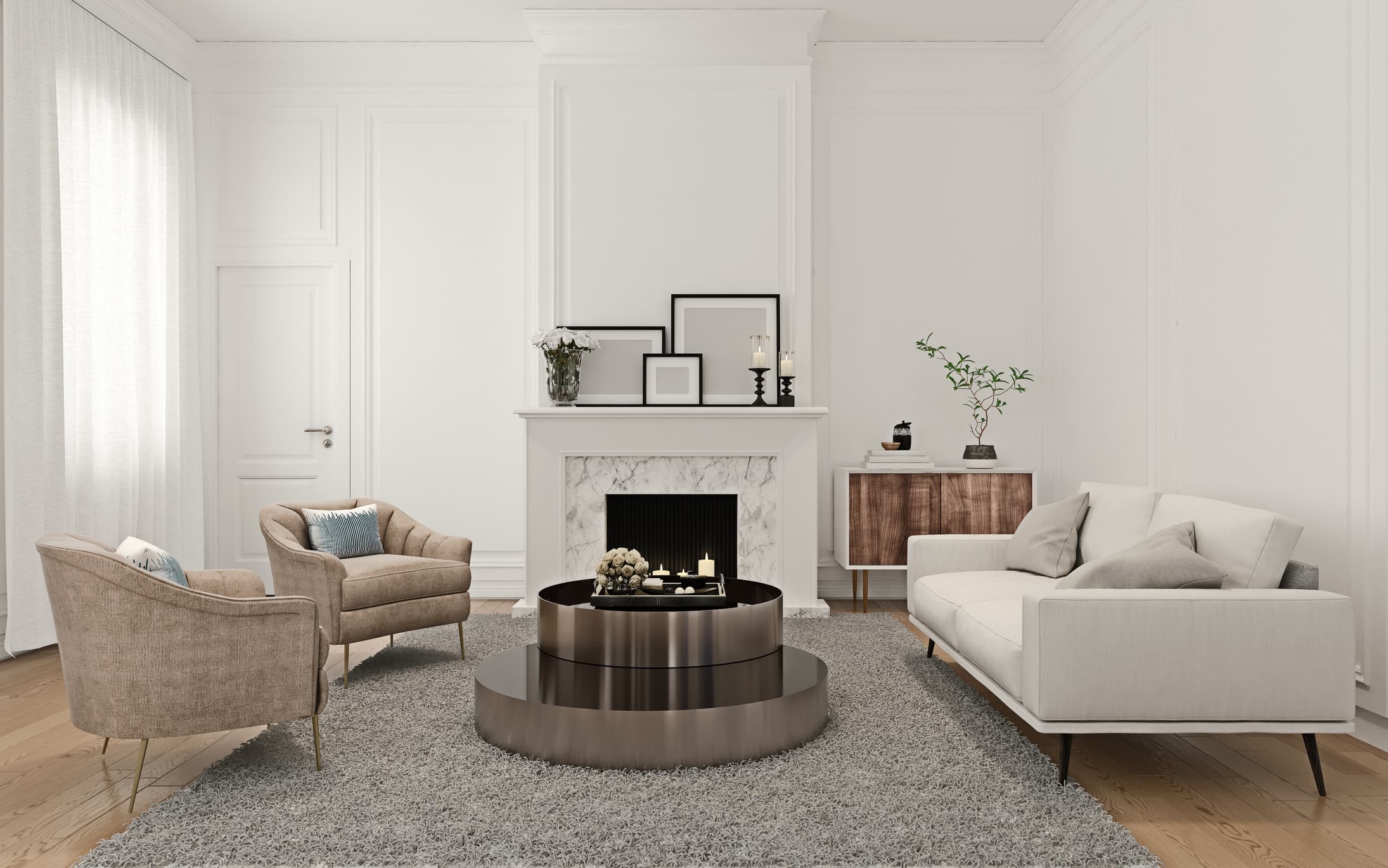 Salones con chimeneas: ideas para crear un salón acogedor Ideas de salones con chimenea