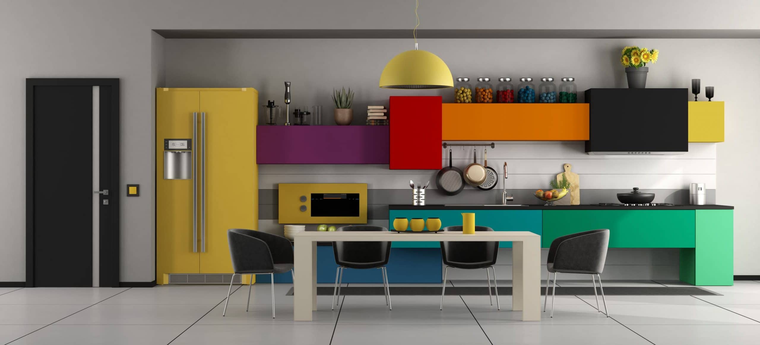 cocinas-de-colores-para-darle-un-toque-alegre-a-tu-hogar