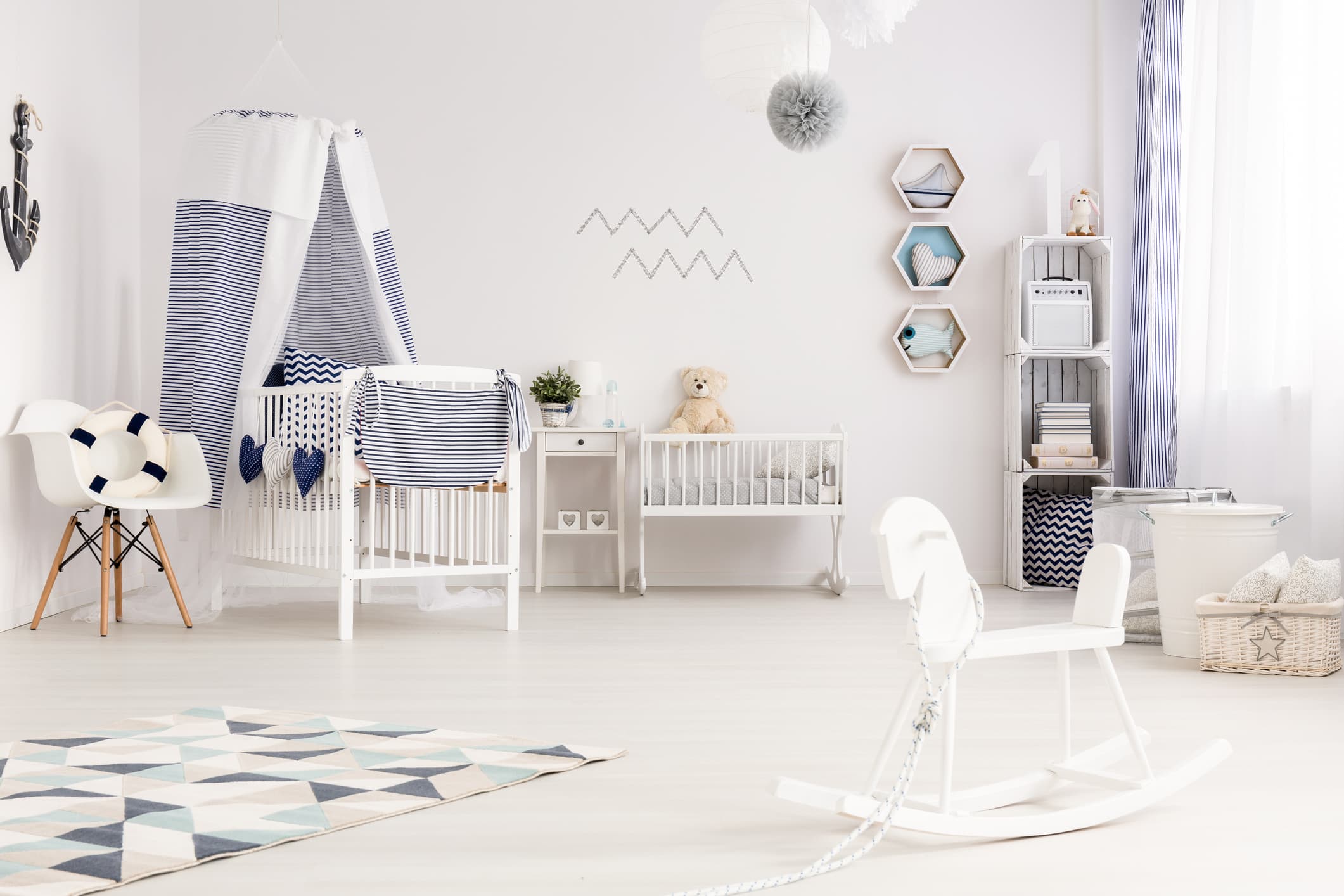decoracion-habitacion-bebe (2) Decoración para la habitación del bebé