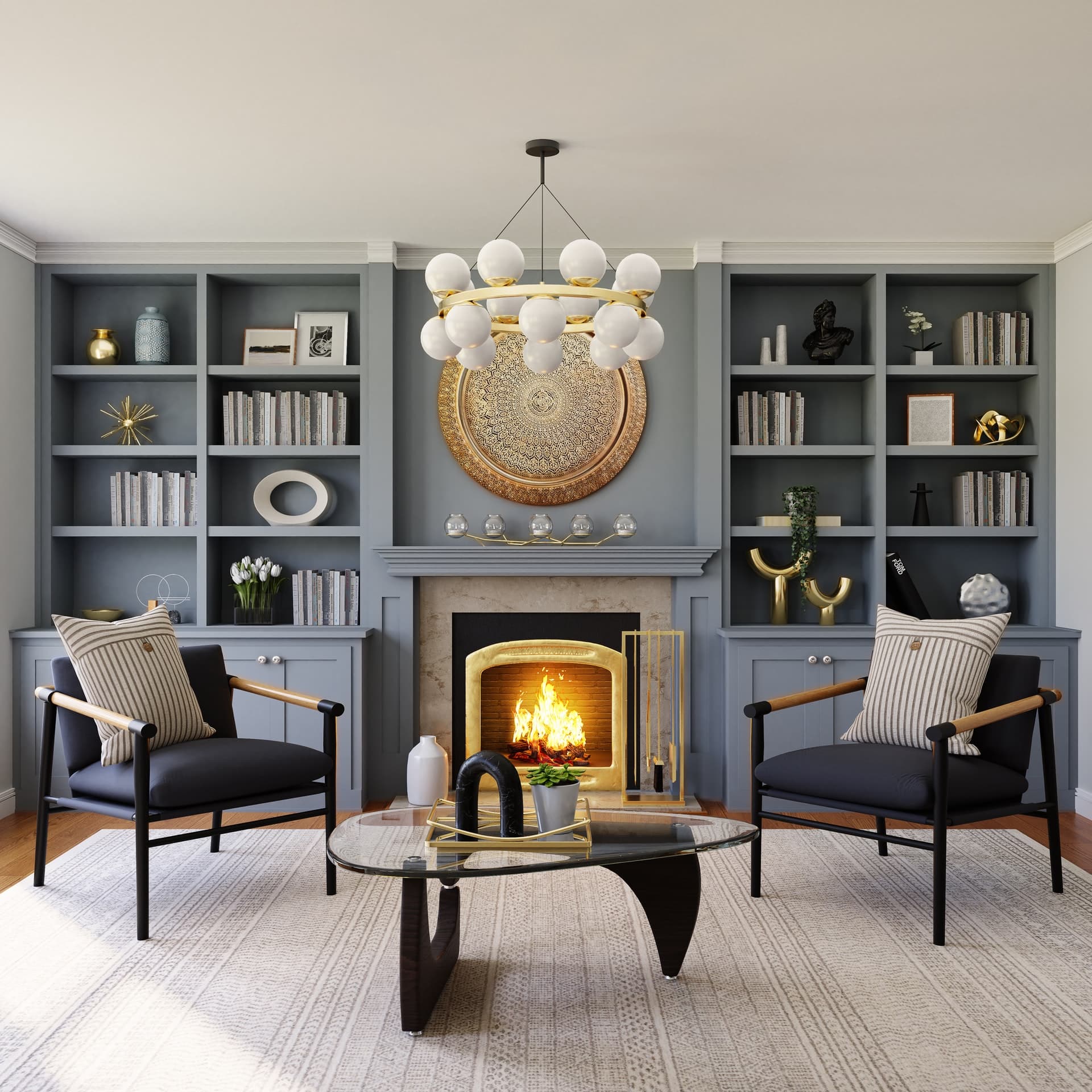 Salones con chimeneas: ideas para crear un salón acogedor Salones con chimeneas: ideas para crear un salón acogedor