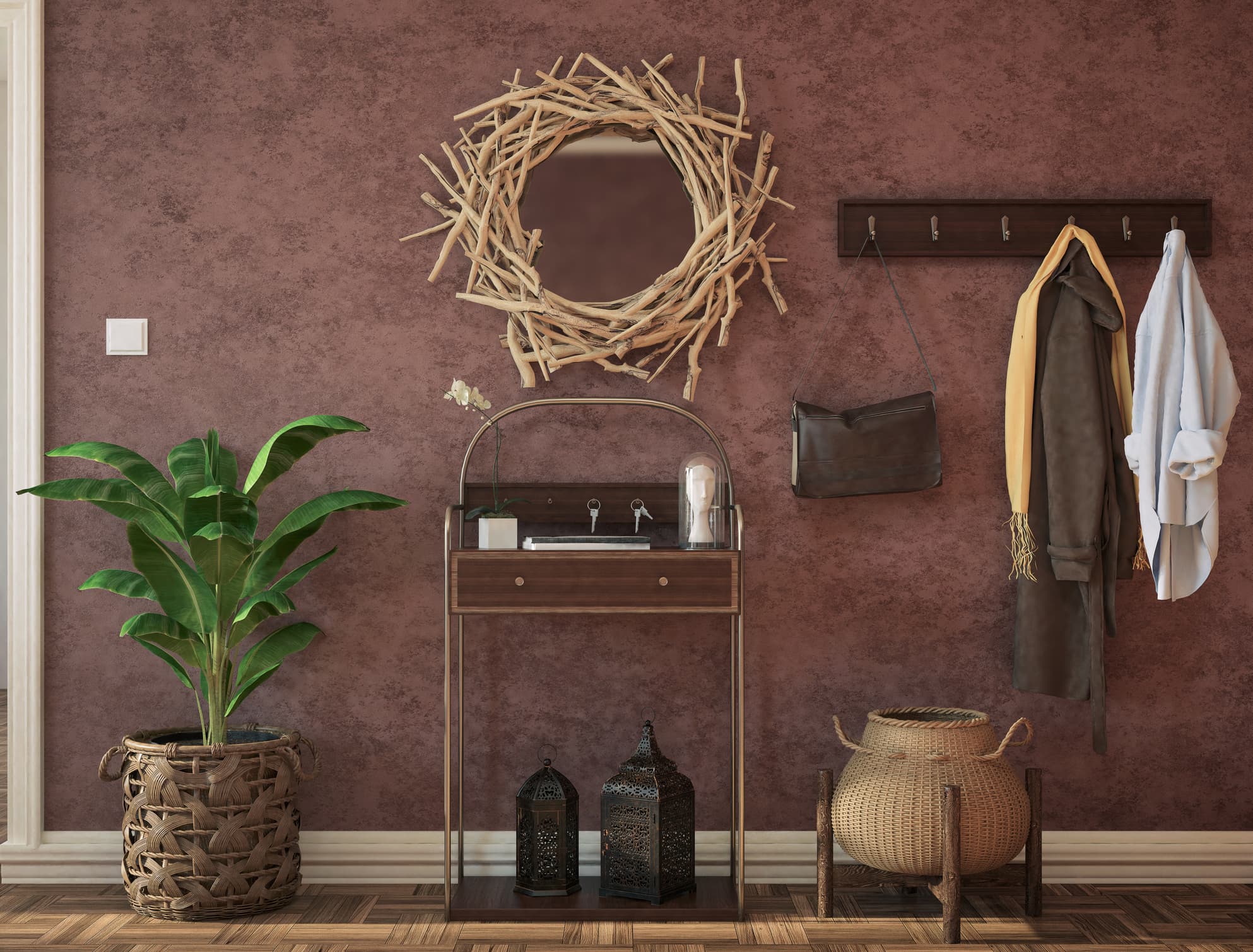 Inspiración para decorar la entrada de tu casa Inspiración para decorar la entrada de tu casa