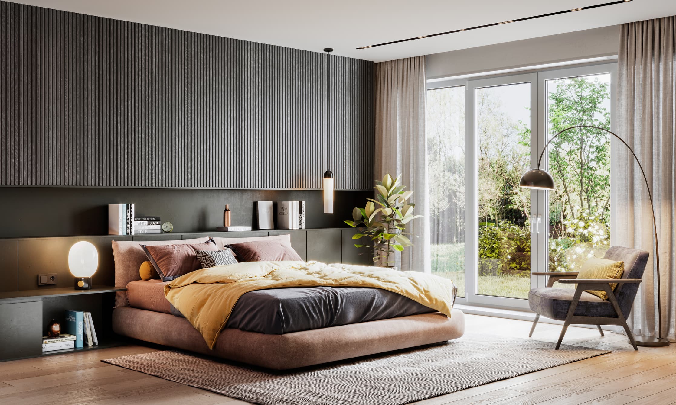decoración habitación de lujo