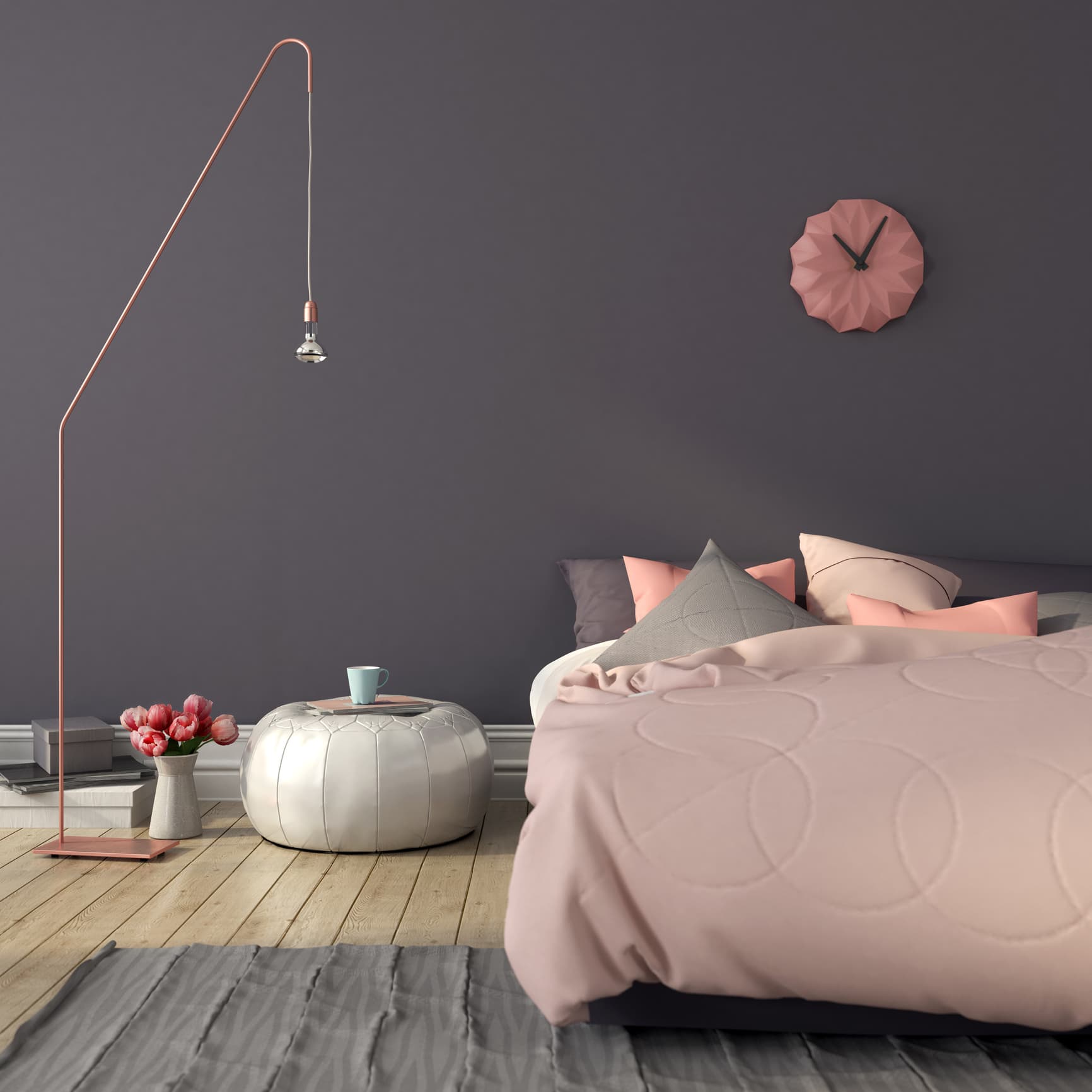 habitaciones-rosa-gris