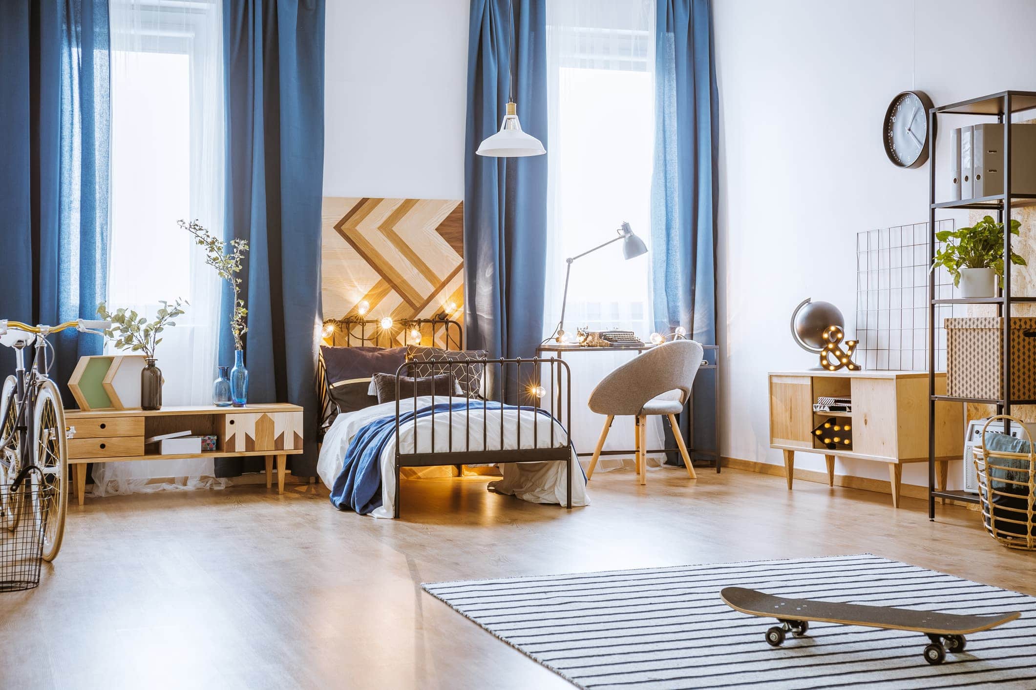 ¿Cómo es la decoración de una habitación juvenil en 2021?