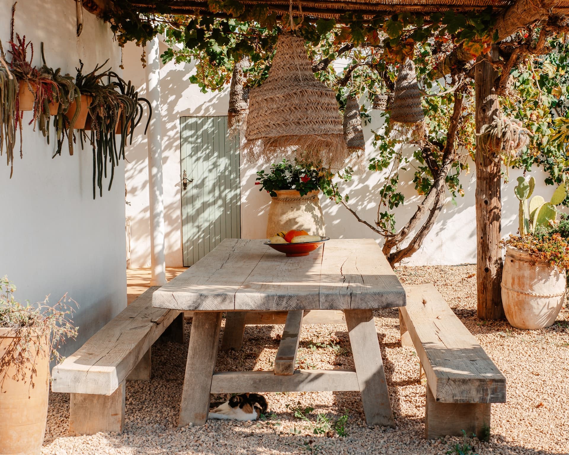 5 ideas para crear un comedor exterior