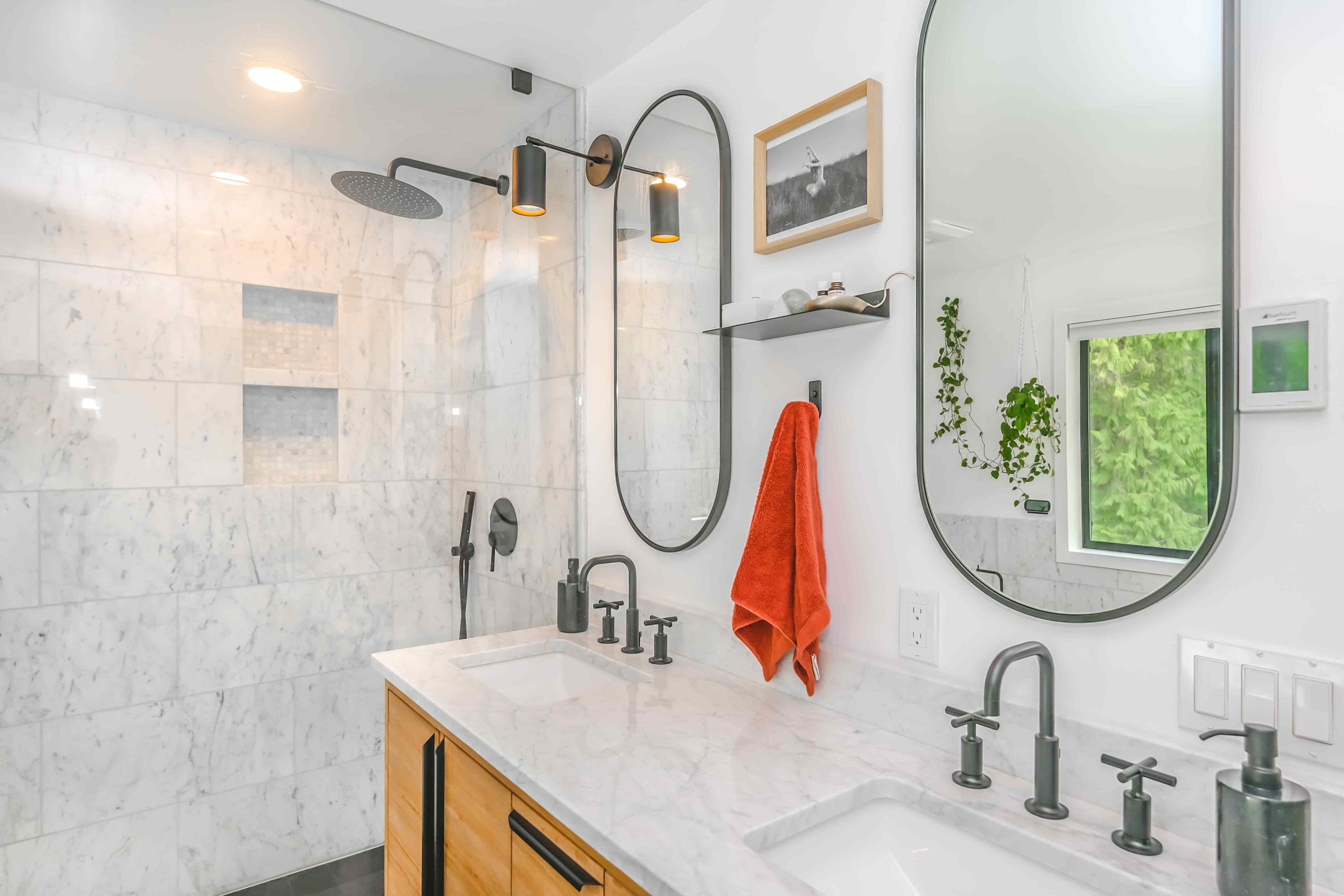 Duchas modernas: tendencias para tu baño